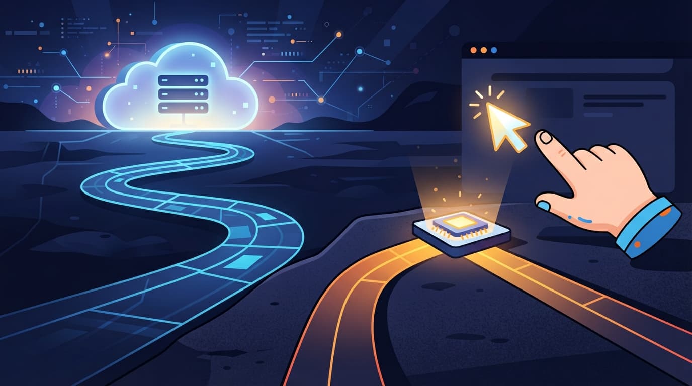Во сколько раз локальная модель для Computer Use быстрее облачного API