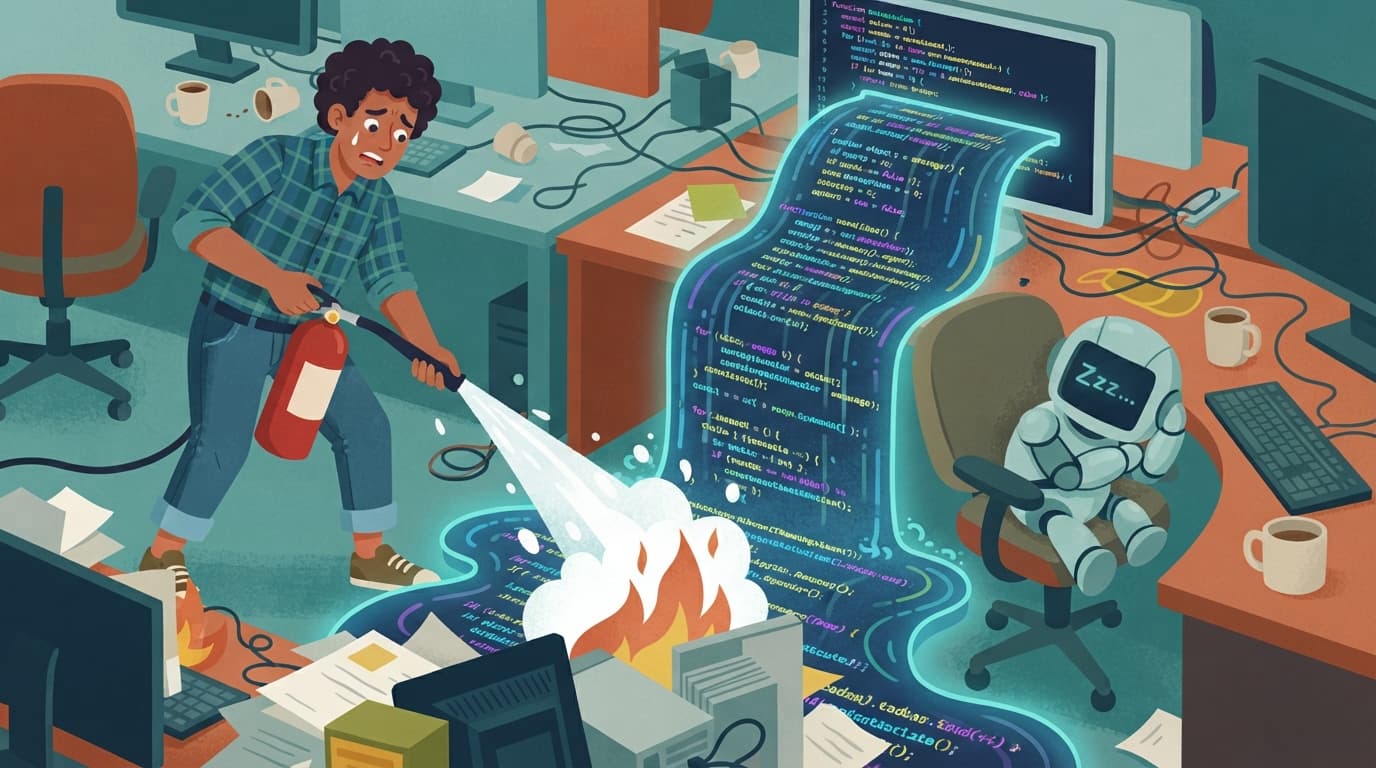 AI-агенты копят когнитивный долг: почему каждый второй коммит - тушение пожара